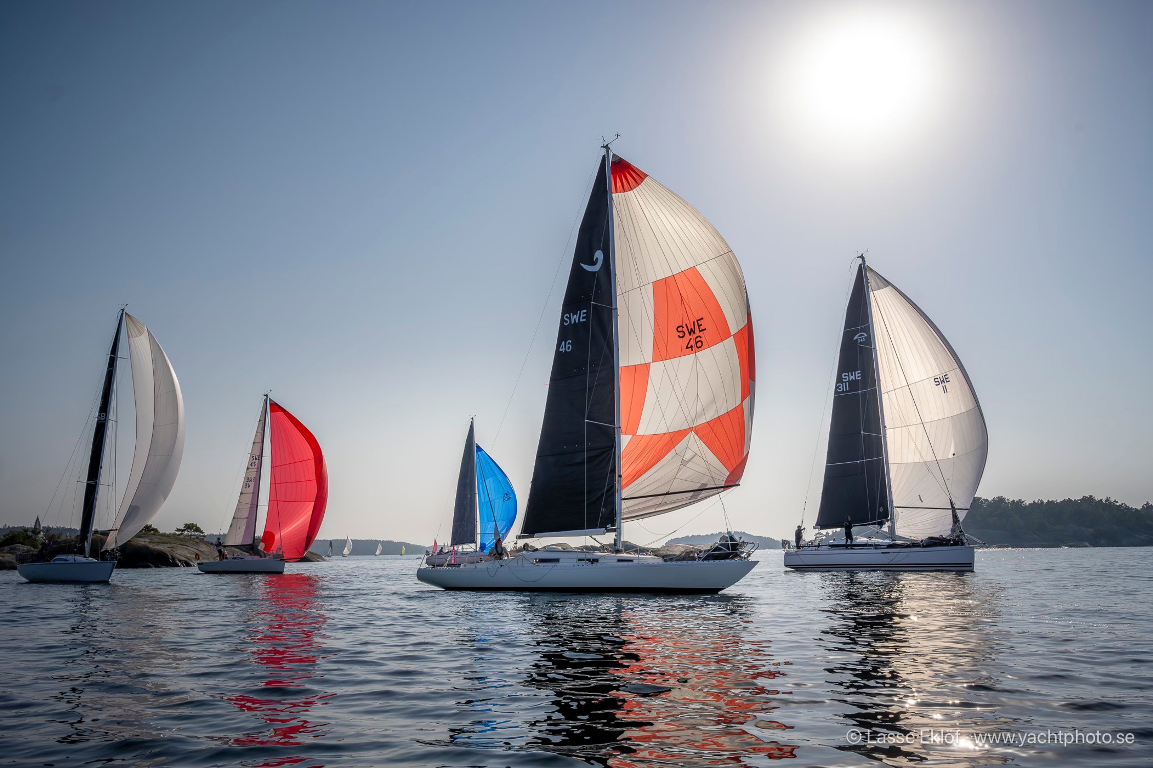Nordic Yachts Open 2024 i lätta vindar.
