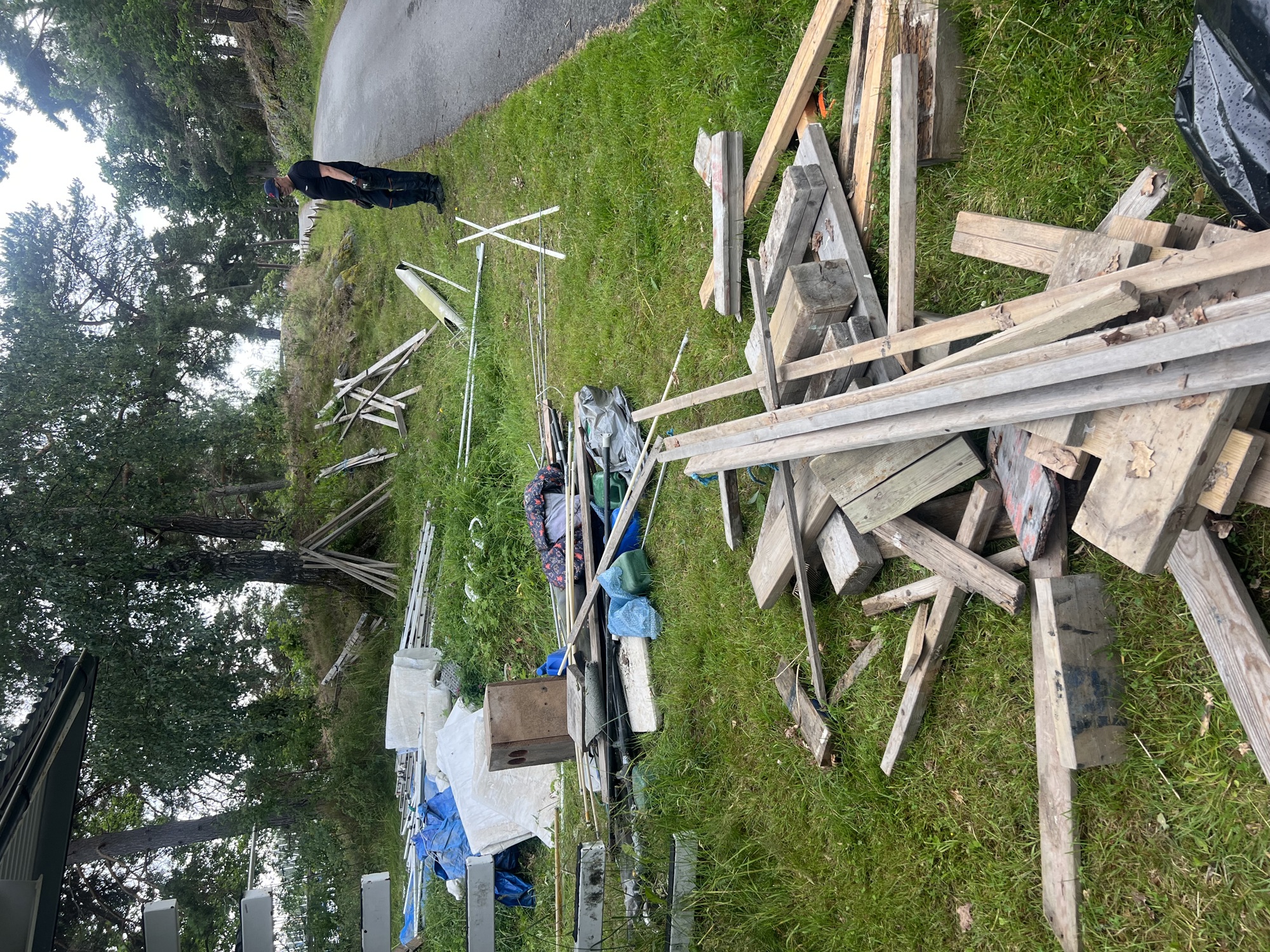 Storstädning i mastskjulet!