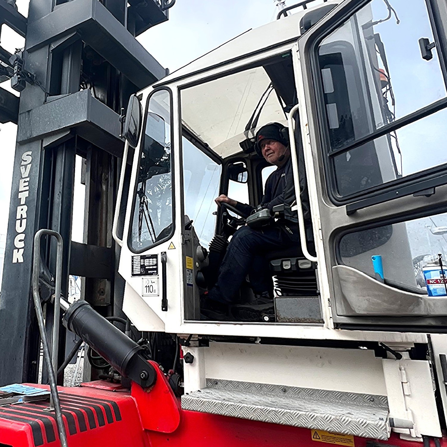 Lasse var vår mästare i trucken och är djupt saknad.