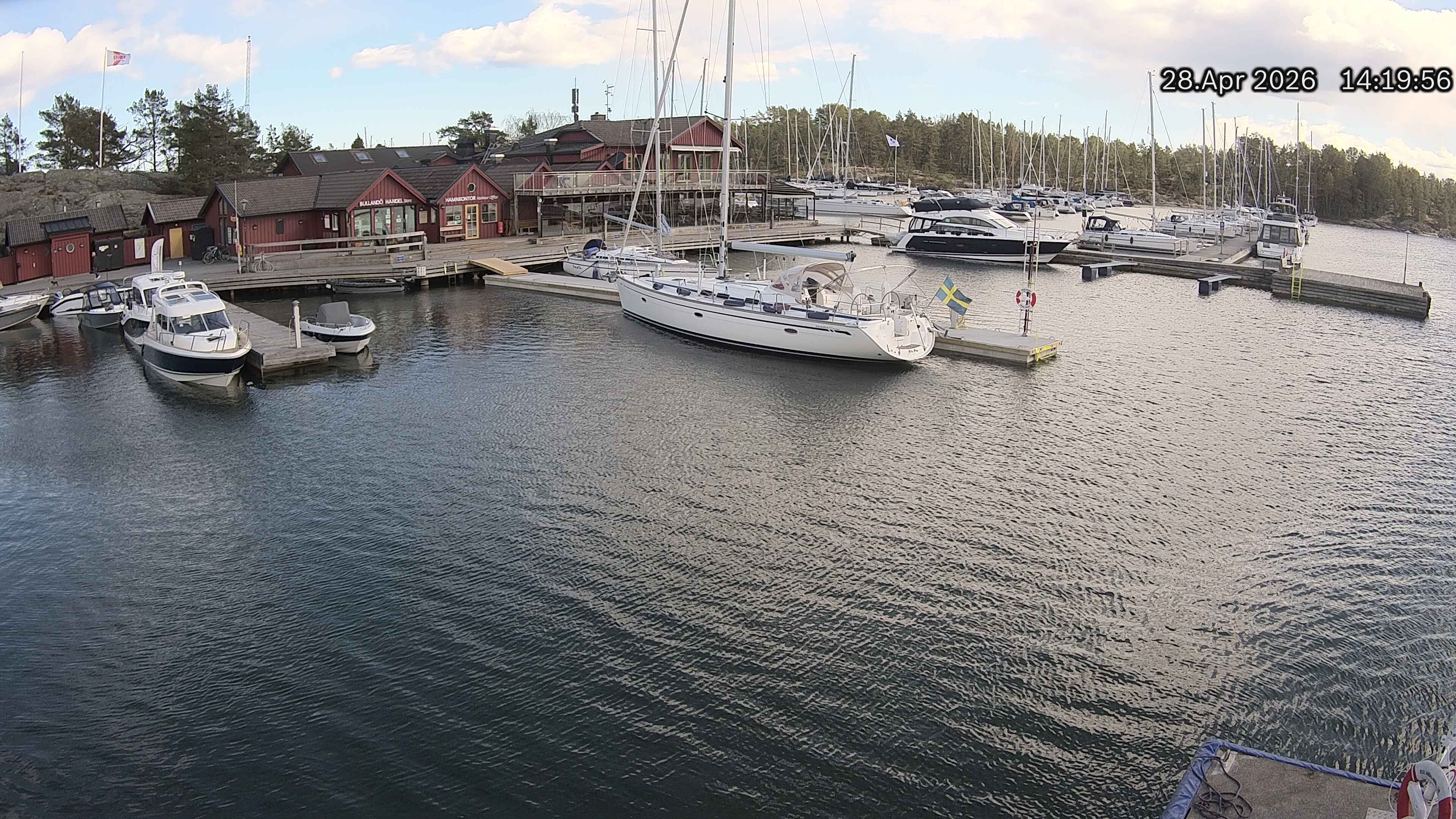 Webcam Bullandö, Värmdö, Uppland, Schweden